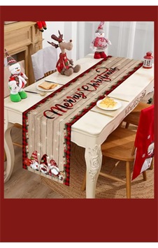 Noel Masa Örtüsü 35x180 Cm Kırmızı Yeşil Cüce Ve Kar Taneli Desen Dayanıklı Polyester Yılbaşı Ma Noel Masa Örtüsü 35x180 Cm Kırmızı Yeşil Cüce Ve Kar Taneli Desen Dayanıklı Polyester Yılbaşı Ma