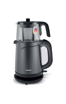 Homend Royaltea 1743H 1800 W Cam Demlikli Çay Makinesi Homend Royaltea 1743H 1800 W Cam Demlikli Çay Makinesi