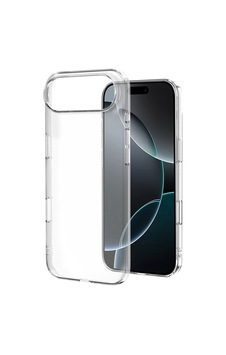 Apple Uyumlu iPad iPhone 17 Air Kılıf Zore Droga Kapak Şeffaf Apple Uyumlu iPad iPhone 17 Air Kılıf Zore Droga Kapak Şeffaf