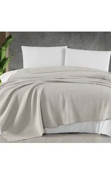Schafer Home Royal Çift Kişilik Battaniye 200 x 220 CM - Bej