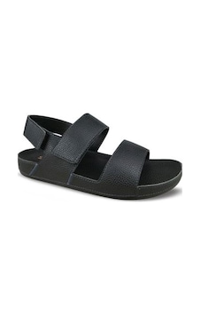 Ceyo 9964-9 Erkek Deri Sandalet Siyah Ceyo 9964-9 Erkek Deri Sandalet Siyah