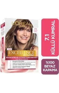 Loreal Excellence 7.1 Küllü Kumral Saç Boyası (487809400) Loreal Excellence 7.1 Küllü Kumral Saç Boyası (487809400)