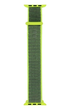 Apple Watch 3 Series 38mm Uyumlu Kordon Spor Loop Silikon Hasır Örgü Neon Green Kordon Kayış Apple Watch 3 Series 38mm Uyumlu Kordon Spor Loop Silikon Hasır Örgü Neon Green Kordon Kayış