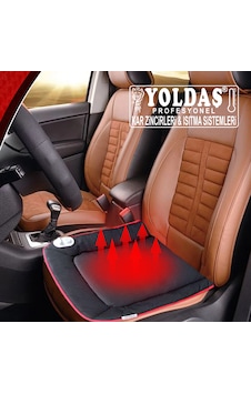Yoldaş Jel Isıtmalı Oto Koltuk Minderi Çiftli Siyah Yoldaş Jel Isıtmalı Oto Koltuk Minderi Çiftli Siyah
