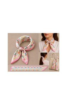 D2listone Desenli Fular Bandana 50x50 Çok Renkli D2listone Desenli Fular Bandana 50x50 Çok Renkli