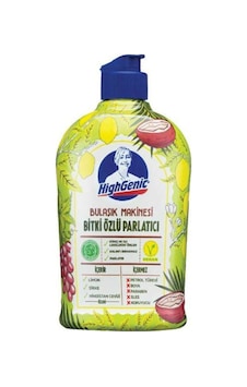Highgenic Bitki Özlü Bulaşık Makinesi Parlatıcısı 500 ML Highgenic Bitki Özlü Bulaşık Makinesi Parlatıcısı 500 ML