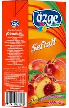 Özge Şeftali Suyu 27 x 200 ML