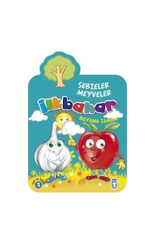 Ilkbahar Boyama Zamanı - Sebzeler Meyveler Ilkbahar Boyama Zamanı - Sebzeler Meyveler