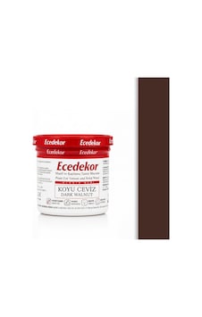 Koyu Ceviz Ecedekor Ahşap Dolgu Macunu Bardak 200gr 200 G Koyu Ceviz Ecedekor Ahşap Dolgu Macunu Bardak 200gr 200 G