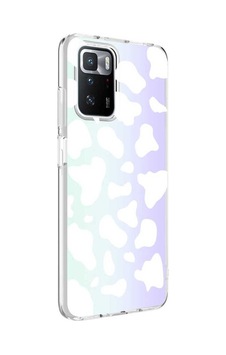 Xiaomi Redmi 10 Kılıf Zore M-blue Desenli Kapak Cow No2 Xiaomi Redmi 10 Kılıf Zore M-blue Desenli Kapak Cow No2