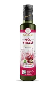 Zühre Ana Gül Sirkesi Doğal Fermantasyon Rose Vinegar 500 ML Zühre Ana Gül Sirkesi Doğal Fermantasyon Rose Vinegar 500 ML