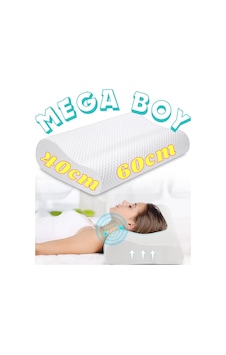 Ortopedik Yastık Visko 60x40cm Boyun Fıtığı Boyun Düzleşmesi Boyun Agrısı Desteklı Visko Ortopedik Beyaz Ortopedik Yastık Visko 60x40cm Boyun Fıtığı Boyun Düzleşmesi Boyun Agrısı Desteklı Visko Ortopedik Beyaz