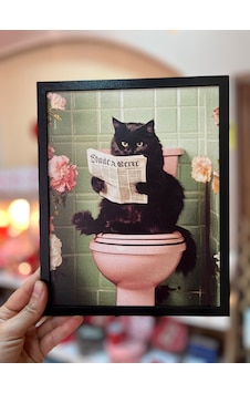 Ahşap Çerçeve-tuvalet Banyo Tablo-duvar Dekorasyonu-banyo Duvar Çerceve Açık Kahverengi Ahşap Çerçeve-tuvalet Banyo Tablo-duvar Dekorasyonu-banyo Duvar Çerceve Açık Kahverengi