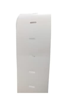 38x80 Termal Raf Etiketi Ortadan Delikli 5 Adet Rulo 2500 Etiket