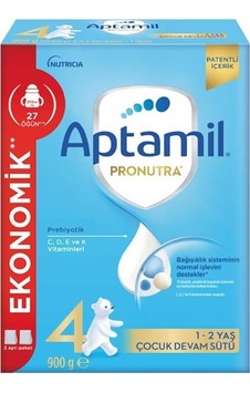 Aptamil Pronutra 4 Devam Sütü 900 Gr 1-2 Yaş