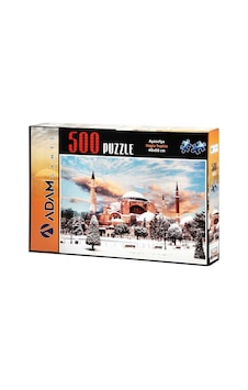 Karlı Ayasofya 500 Parça Puzzle