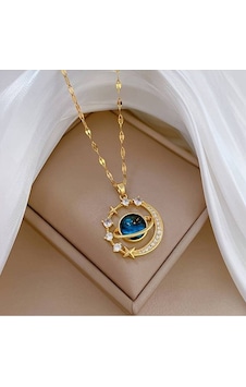 Kolye - Gezegen Kolye - Çelik Kolye Gold Kolye - Gezegen Kolye - Çelik Kolye Gold