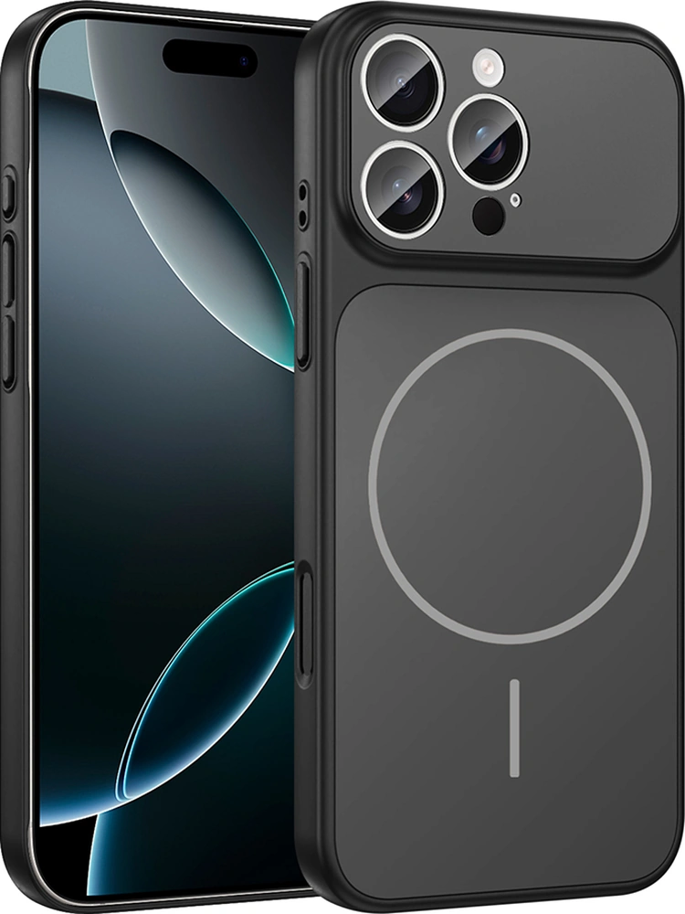 Apple Uyumlu iPhone 15 Pro Max Kılıf Kablosuz Şarj Özellikli Kamera Korumalı Formen Kapak Siyah Apple Uyumlu iPhone 15 Pro Max Kılıf Kablosuz Şarj Özellikli Kamera Korumalı Formen Kapak Siyah