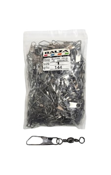 Halbart Kilitli Klips - Fırdöndülü Kılips 144 Lü Paket Orta Boy