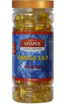 Vitapol Omega 3-6-9 Sarımsaklı Balık Yağı 200 Yumuşak Softgels Vitapol Omega 3-6-9 Sarımsaklı Balık Yağı 200 Yumuşak Softgels