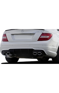 Mercedes C Serisi W204 (2012-2014) Makyajlı Arka Tampon Eki - Dif