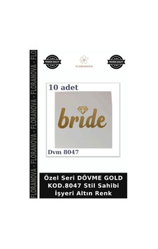 Özel Seri Dövme Gold Kod.8047 Stil Sahibi İşyeri Altın Renk Özel Seri Dövme Gold Kod.8047 Stil Sahibi İşyeri Altın Renk