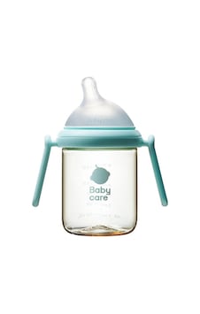 Baby Care Nopayon Pro Kulplu Biberon 160 Ml Mavi, 3-6 Ay Bebekler Için Alıştırma Bardağı Baby Care Nopayon Pro Kulplu Biberon 160 Ml Mavi, 3-6 Ay Bebekler Için Alıştırma Bardağı