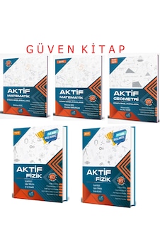Aktif Tyt - Ayt Matematik Geometri Fizik Sıfır Seti Aktif Tyt - Ayt Matematik Geometri Fizik Sıfır Seti