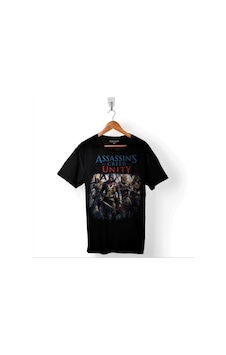 Assassins Assassin's Creed Unıty 4 5 Iv Baskılı Tişört Unisex T-shirt 001 Assassins Assassin's Creed Unıty 4 5 Iv Baskılı Tişört Unisex T-shirt 001