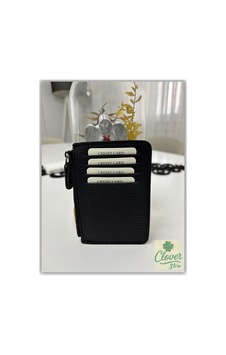 Store Kadın Şık Kullanışlı Kartlık Siyah Dokulu Store Kadın Şık Kullanışlı Kartlık Siyah Dokulu