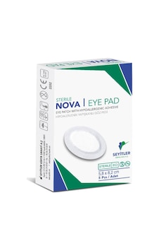 NOVA OPTİK STERİL YETİŞKİN GÖZ PEDİ 5 Lİ 1 PAKET (göz kapama band NOVA OPTİK STERİL YETİŞKİN GÖZ PEDİ 5 Lİ 1 PAKET (göz kapama band