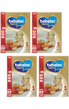 Bebelac Gold 1 Bebek Sütü 800 G 4 Adet Bebelac Gold 1 Bebek Sütü 800 G 4 Adet