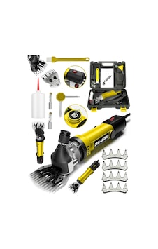 Dragro Alman Drg-4200w Devir Ayarli Bakir Sargili Çelik Şanzuman Koyun Keçi Kirkma Makinesi + 4 Üst Bıçaks Dragro Alman Drg-4200w Devir Ayarli Bakir Sargili Çelik Şanzuman Koyun Keçi Kirkma Makinesi + 4 Üst Bıçaks
