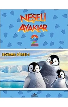 Neşeli Ayaklar 2 - Boyama Kitabı 1 Neşeli Ayaklar 2 - Boyama Kitabı 1