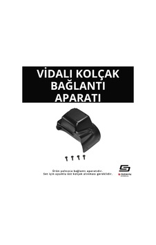 S-dizayn Nissan Juke Abs Vidalı Kol Dayama Kolçak Alt Adaptör 2010 Üzeri A+kalite