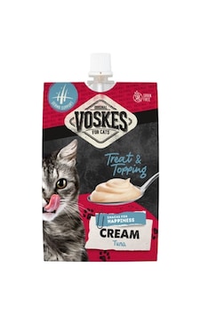 4 Adet Voskes Cream Ton Balıklı Kedi Ödülü 90gr 4 Adet Voskes Cream Ton Balıklı Kedi Ödülü 90gr