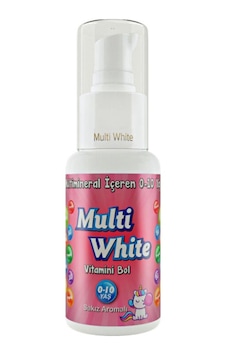 Multi White Sakız Aromalı Çocuk Diş Macunu 50 Ml