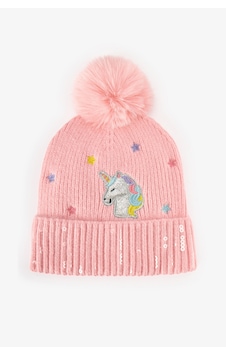 Penti Kız Çocuk Pembe Unicorn Bere