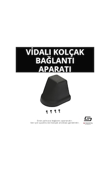 S-dizayn Opel Combo C Abs Vidalı Kol Dayama Kolçak Alt Adaptör 2001-2011 A+kalite
