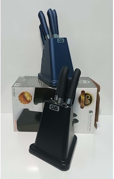 Cvs Dn-30006 6parça Standlı Bıçak Seti siyah