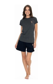 U.S. Polo Assn. U.s. Polo Assn. U.s. Polo Assn. Kadın Yuvarlak Yaka Alt Üst Pijama Şort Takım-antrasit-s Çok renkli U.S. Polo Assn. U.s. Polo Assn. U.s. Polo Assn. Kadın Yuvarlak Yaka Alt Üst Pijama Şort Takım-antrasit-s Çok renkli