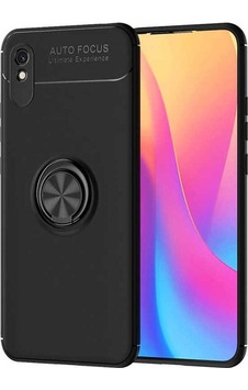 Xiaomi Redmi 9a Kılıf Zore Ravel Silikon Kapak Siyah Xiaomi Redmi 9a Kılıf Zore Ravel Silikon Kapak Siyah