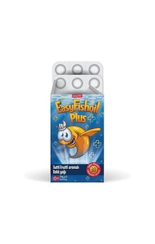 EasyFishoil Plus Balık Yağı Tutti Frutti Aromalı 30 Çiğnenebilir