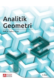 Analitik Geometri  -  Salim Yüce  -  Pegem Akademi Yayıncılık