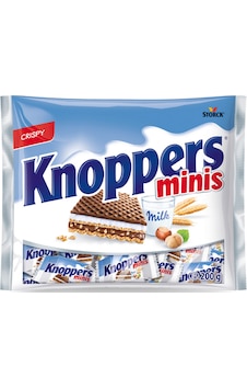 Minis Sütlü Fındıklı Gofret 200 Gr Minis Sütlü Fındıklı Gofret 200 Gr