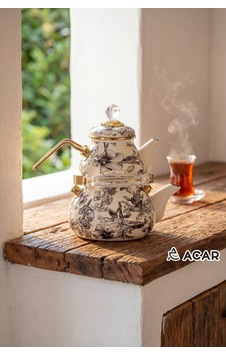 Emaye Scottısh Garden Çaydanlık Gold -5847 Çok Renkli Emaye Scottısh Garden Çaydanlık Gold -5847 Çok Renkli