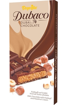 Dubaco Çıtır Kadayıflı Fındıklı Dubai Çikolatası 200 Gr. Dubaco Çıtır Kadayıflı Fındıklı Dubai Çikolatası 200 Gr.