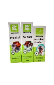 Nanbell Köpekler İçin Göz Ağız Ve Kulak Sağlık Paketi 3'lü Set