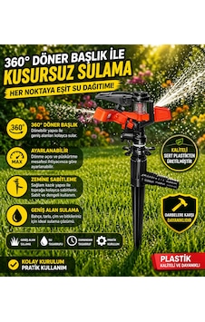 Açı Ayarlı Saplamalı Sprink Fıskiye Kısa Turuncu-siyah Açı Ayarlı Saplamalı Sprink Fıskiye Kısa Turuncu-siyah