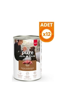 Mera Pure Sensitive Adult Biftekli Yetişkin Köpek Konservesi 12 Adet 400 Gr Mera Pure Sensitive Adult Biftekli Yetişkin Köpek Konservesi 12 Adet 400 Gr